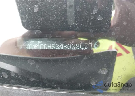 2021 Honda Pilot Awd Ex-L из США, поврежденный, VIN 5FNYF6H58MB038037